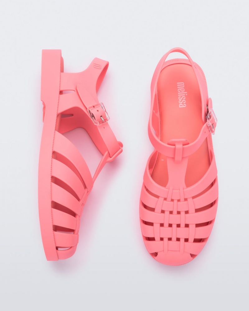 Pink Women's Melissa Possession Sandals | CBSZ-78205 | USA