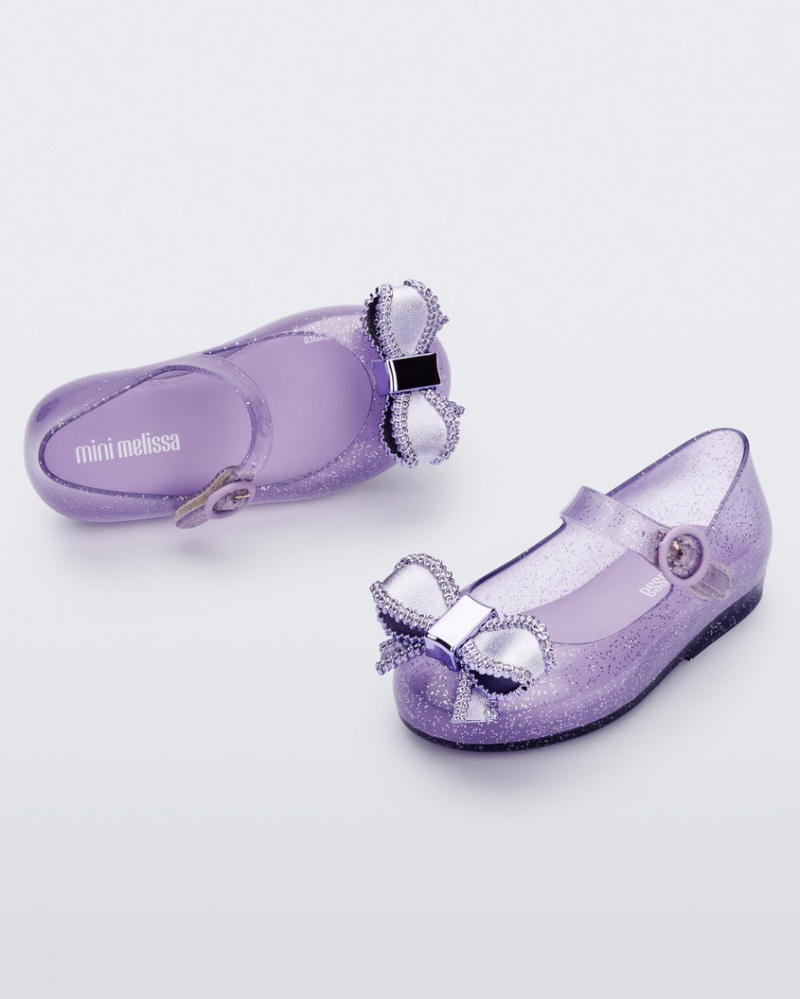 Purple Baby Melissa Mini Sweet Love Flats | XCTA-24685 | USA