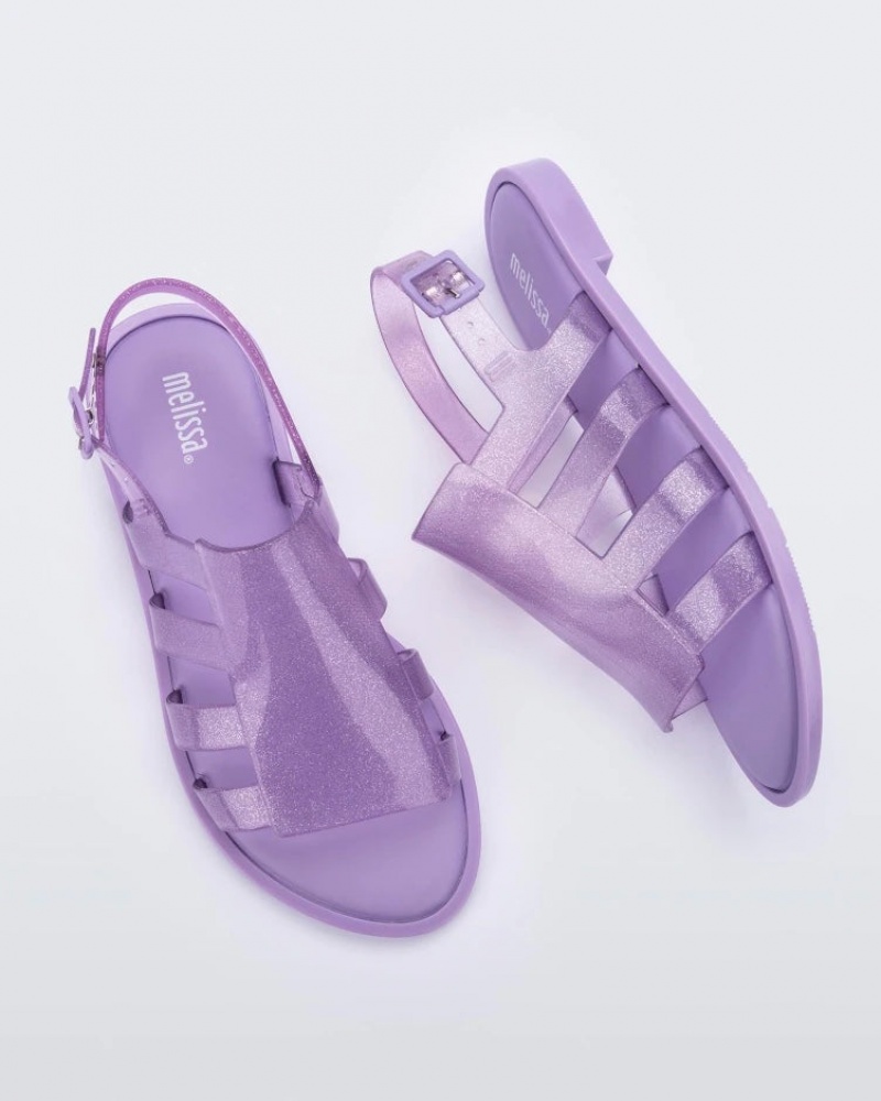 Purple Women's Melissa Boemia Sandals | XZCJ-69041 | USA