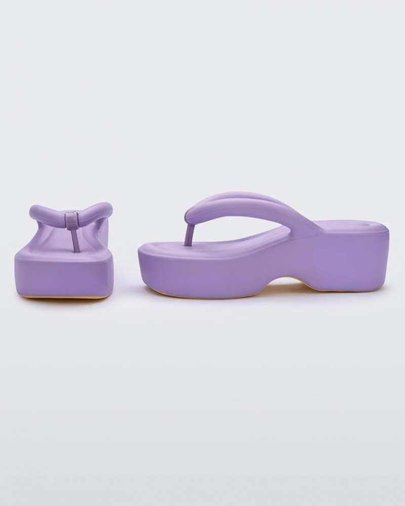 Purple Women's Melissa Free Platform Platforms | PQRK-03592 | USA