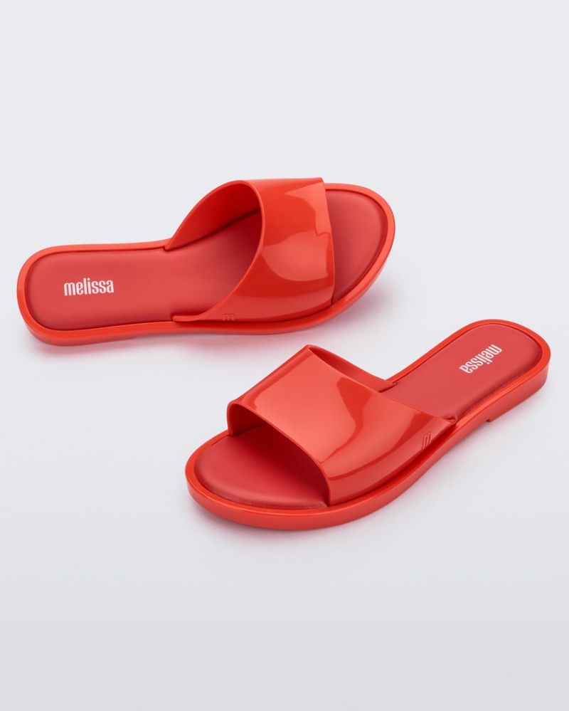 Red Women's Melissa Miranda Slides | MRXL-62704 | USA