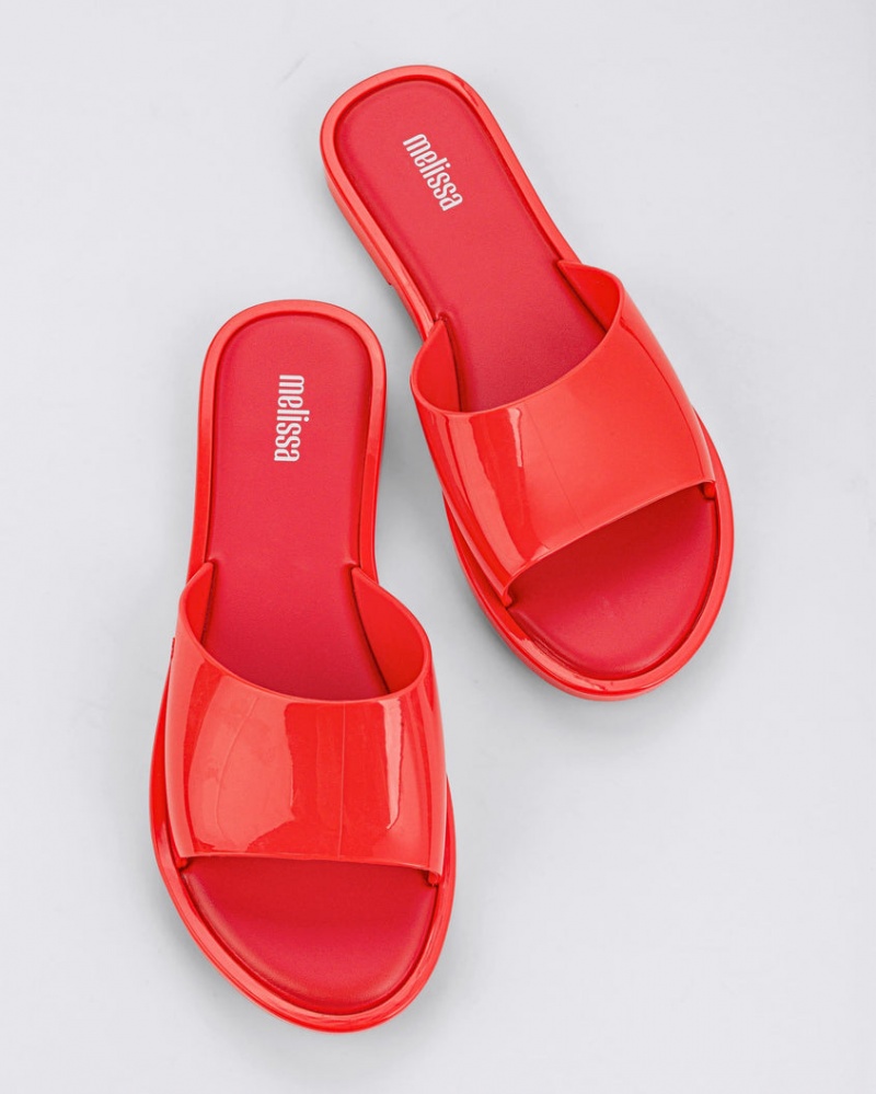 Red Women's Melissa Miranda Slides | MRXL-62704 | USA