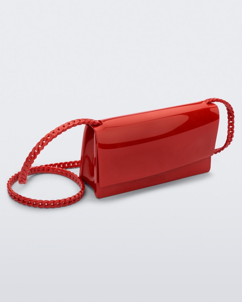 Red Women's Melissa Party Shoulder Bag | KGFU-71384 | USA