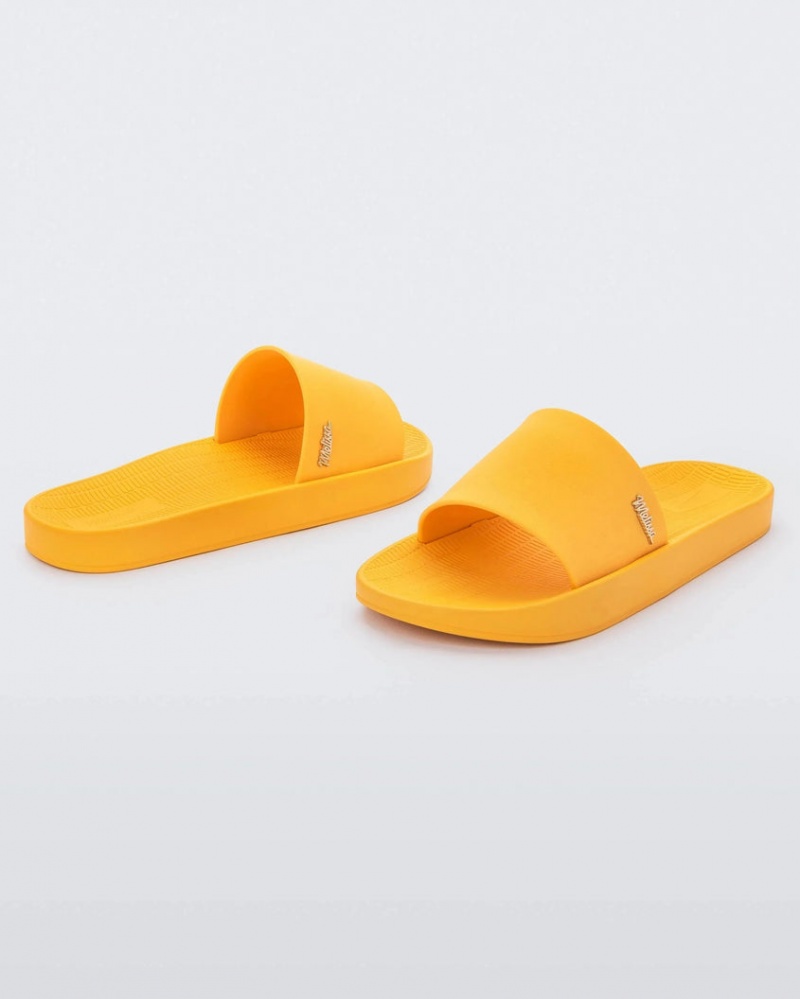 Yellow Women's Melissa Sun Sunset Slides | SPUB-84063 | USA